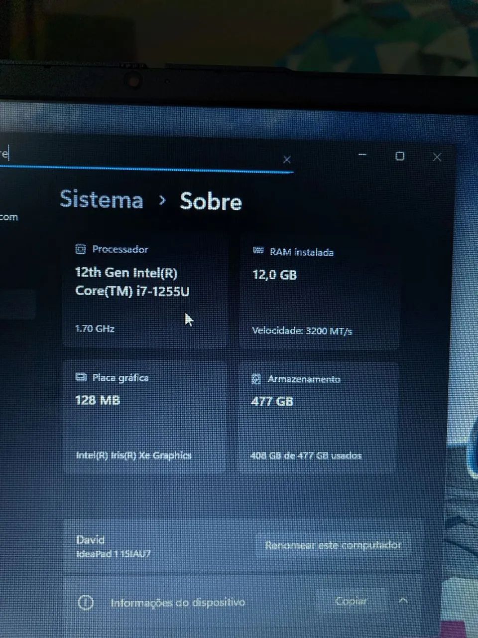 Notebook Lenovo IdeaPad 115IAU71 - Foto 4