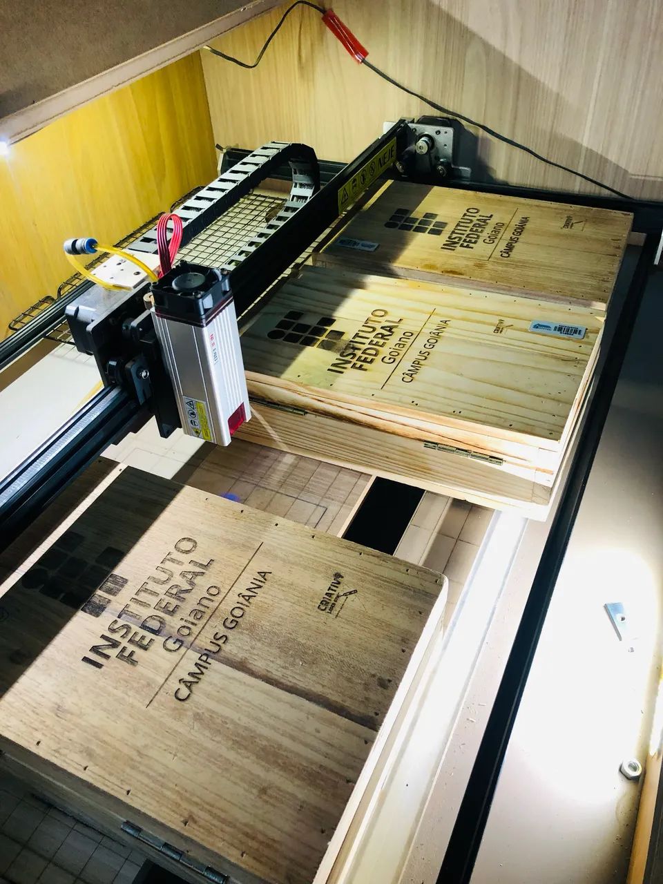 Máquina de Corte e Gravação a Laser 15W Completa - NEJE E80 - Foto 2