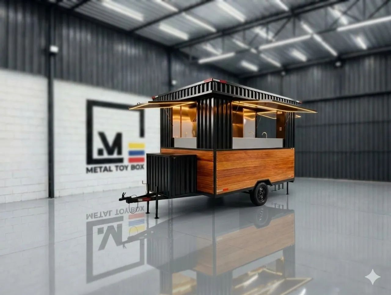 Trailer food truck modelo container. - Foto 5