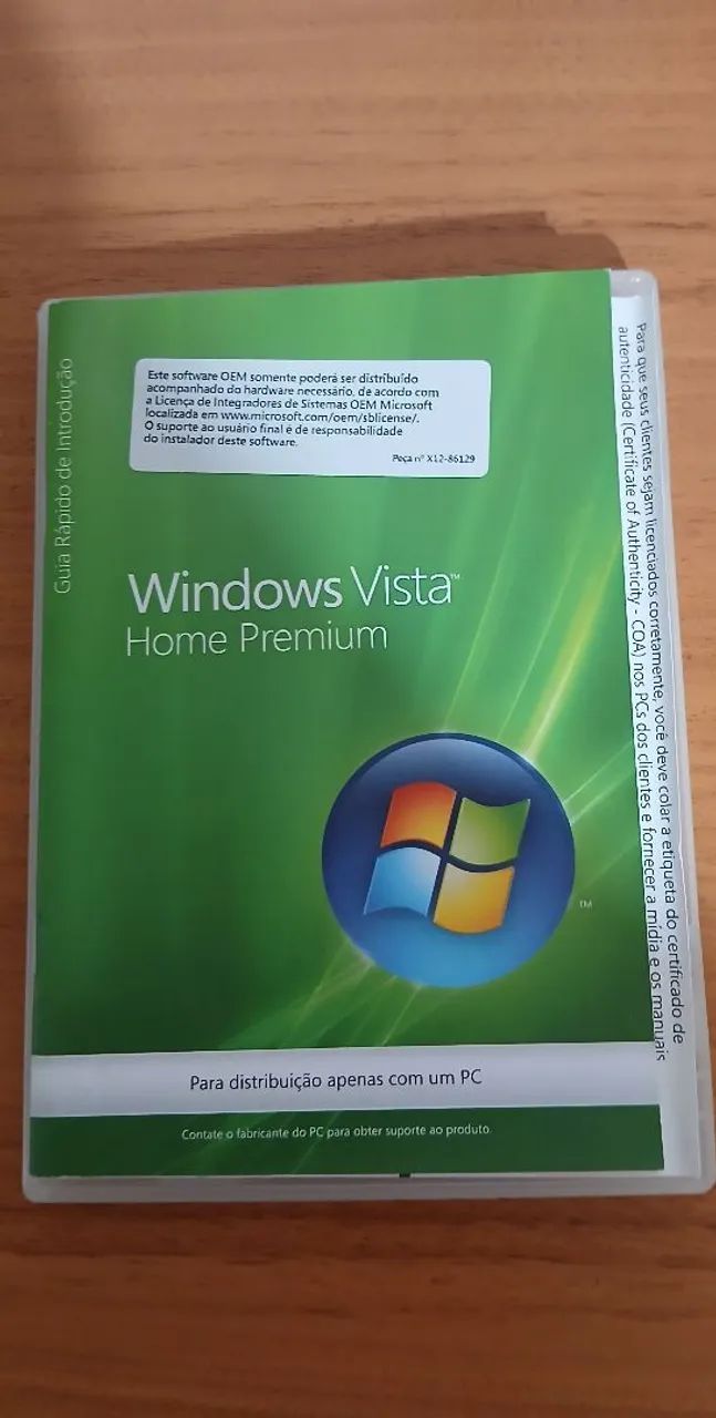 Windows Vista Home Premium 64 Bits OEM 