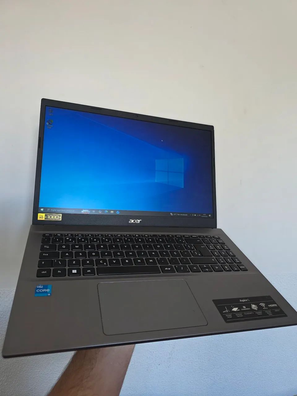 Notebook i5 12 geração + 8gb ram e SSD 256gb