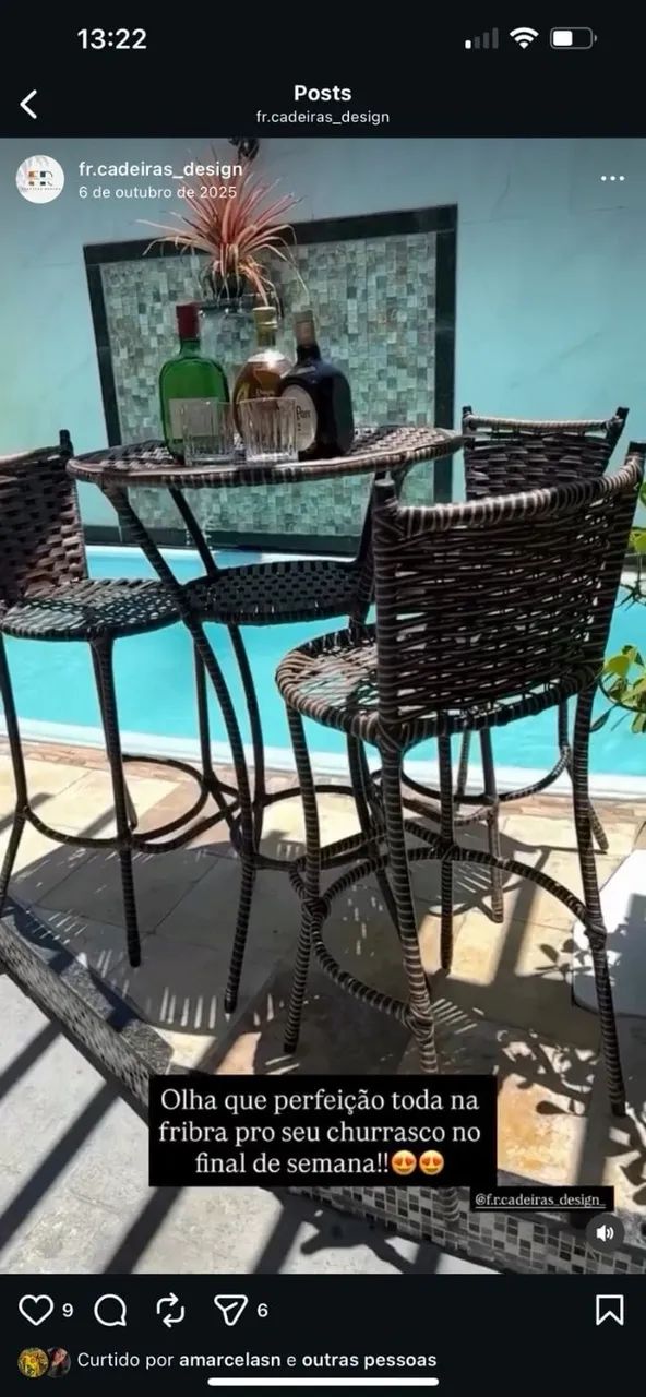 CONJUNTO DE MESAS E CADEIRAS  - Foto 4