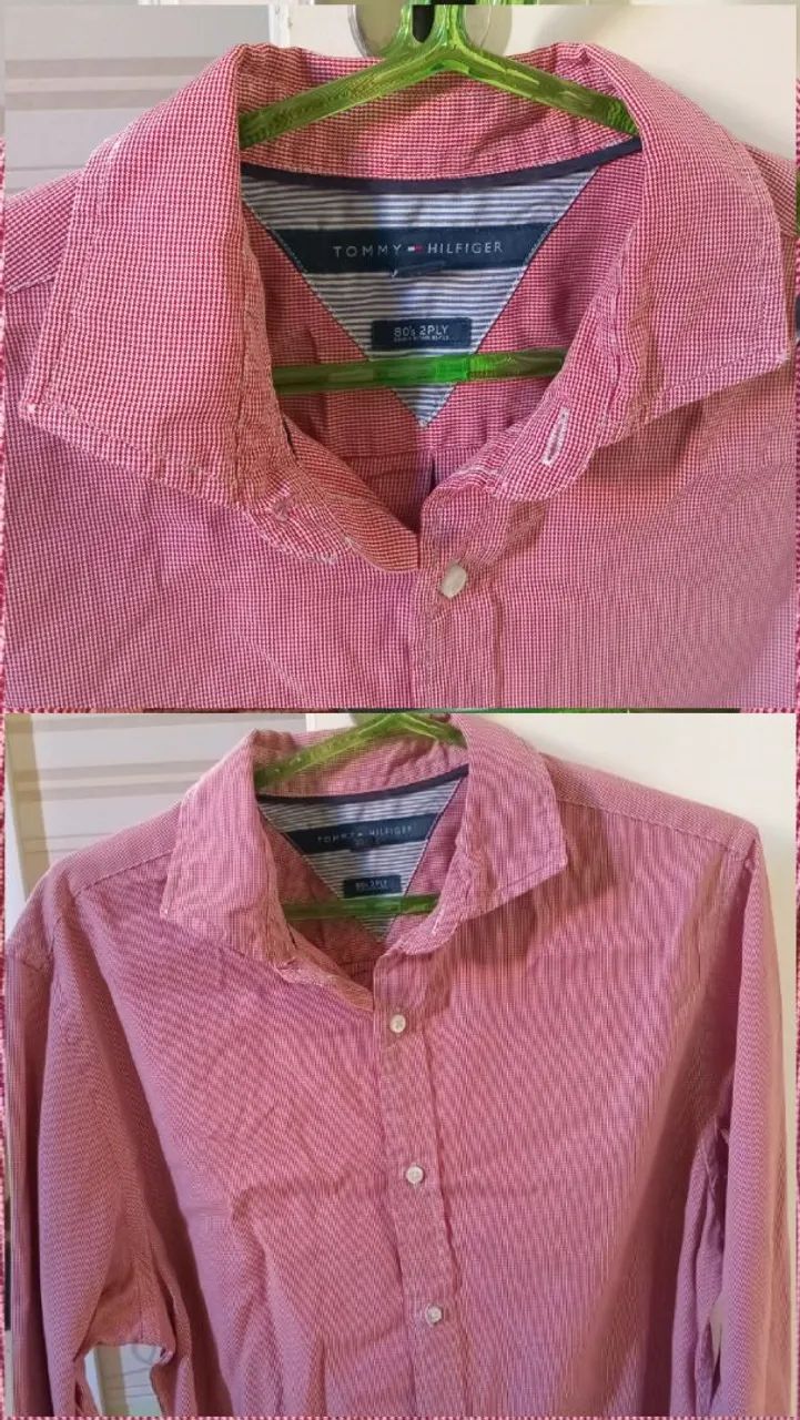 Kit 4 Camisas Tommy Hilfiger e Highstil Todas Manga Longa M  - Foto 2