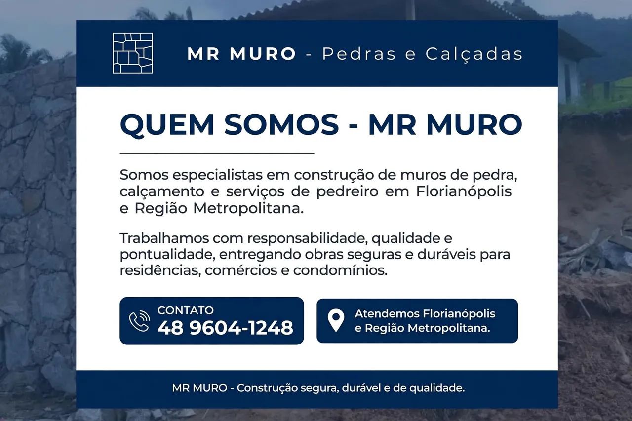 MR MUROS E CALÇADAS DE PEDRA - CONSTRUÇÃO, REFORMA E DECORATIVOS - Foto 4