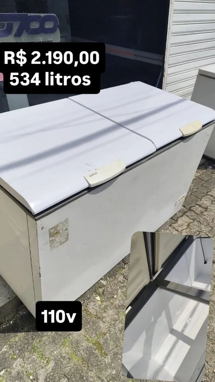 Freezer duas portas 