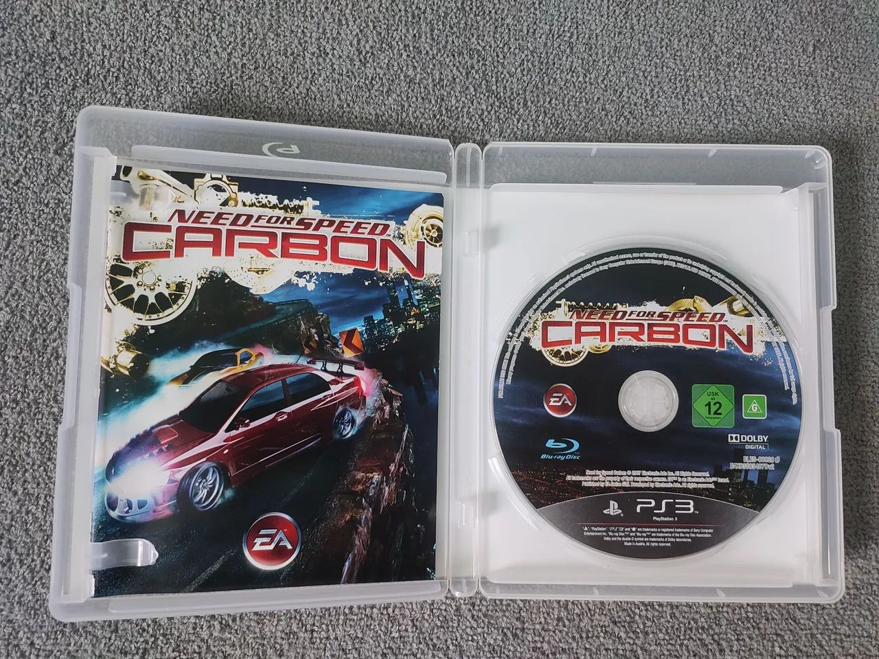 Need For Speed Carbon PS3 - Versão Europeia - Jogo Raro! - Need