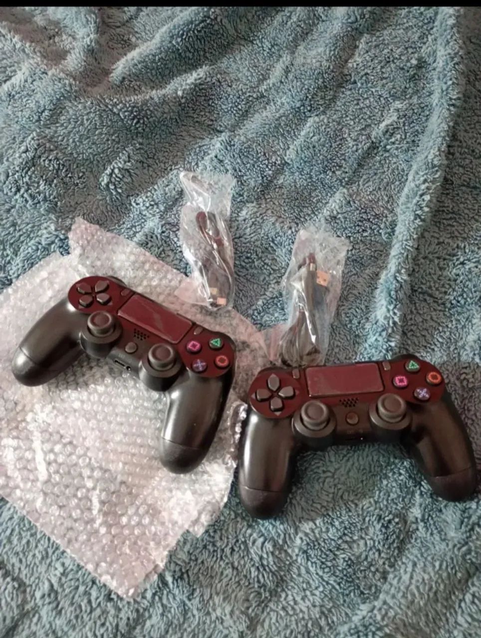 2 Controles para PS4, Pc, celular Android com vibração dubla - Foto 2
