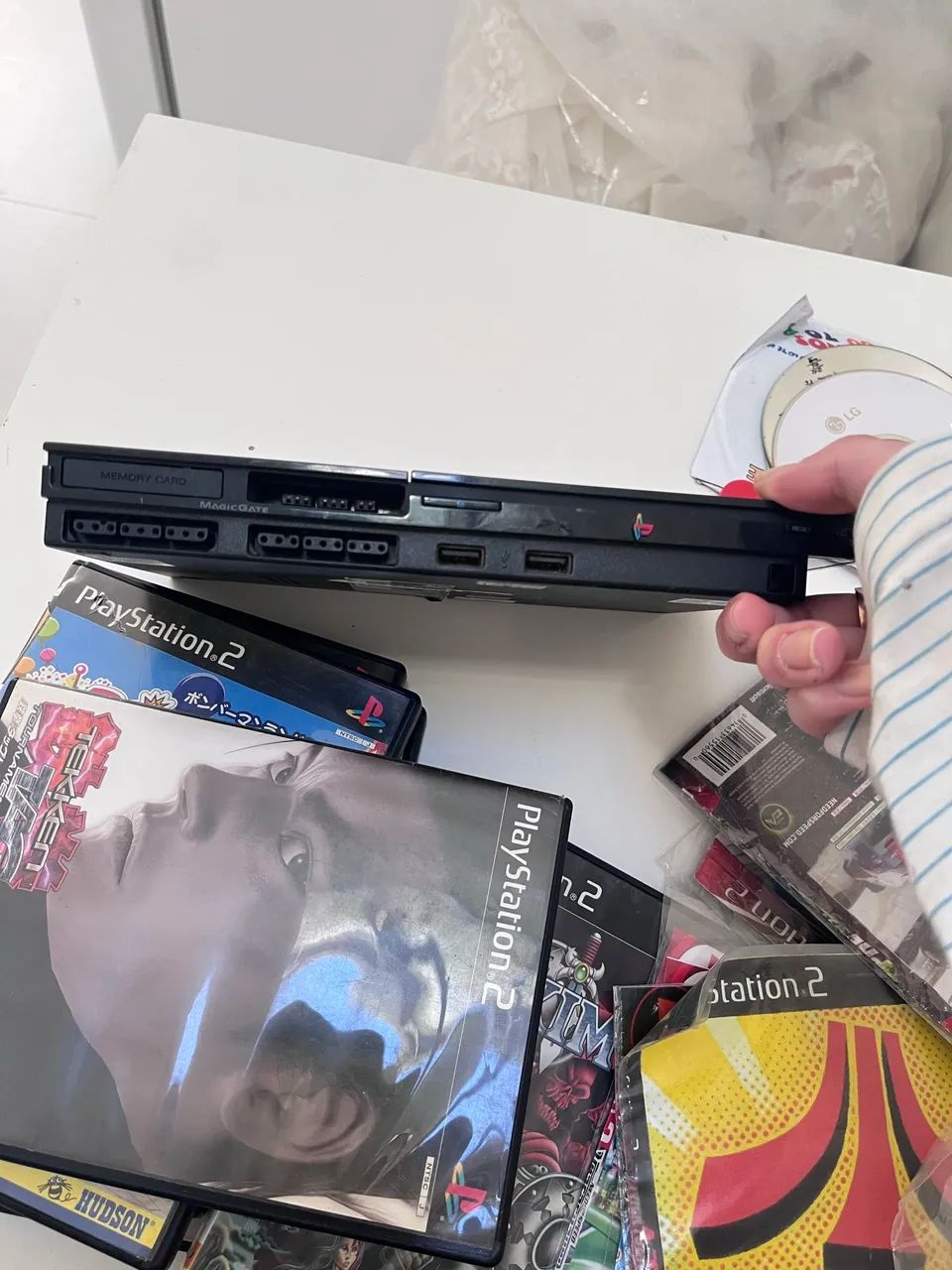Console PS2 + jogos - Foto 3
