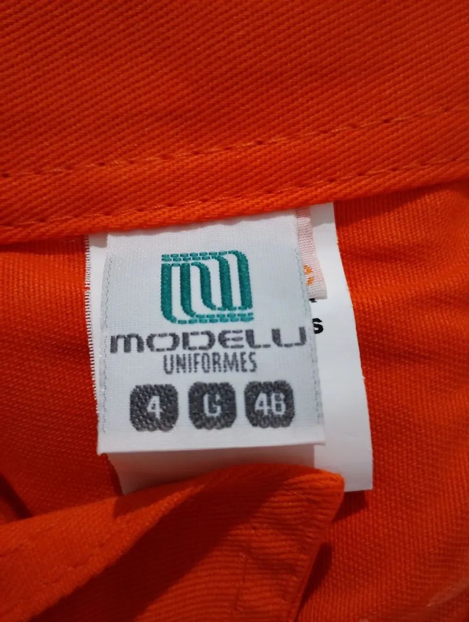 Macacão Laranja EPI  4g 46/48 (NOVO) - Foto 3