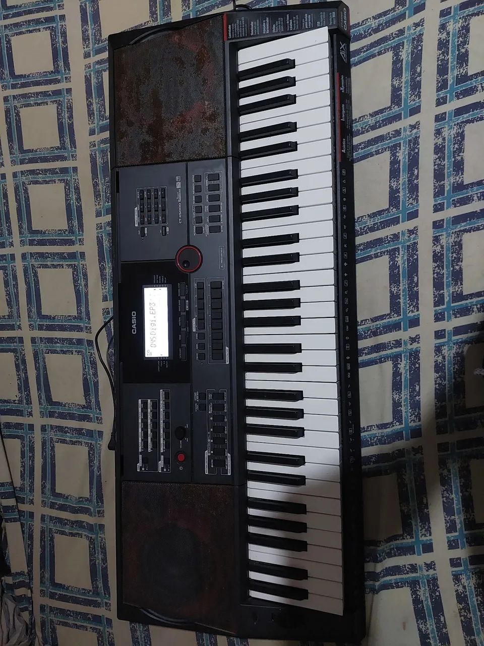 Teclado Casio CT-X5000 - Excelente estado e funcionando perfeitamente