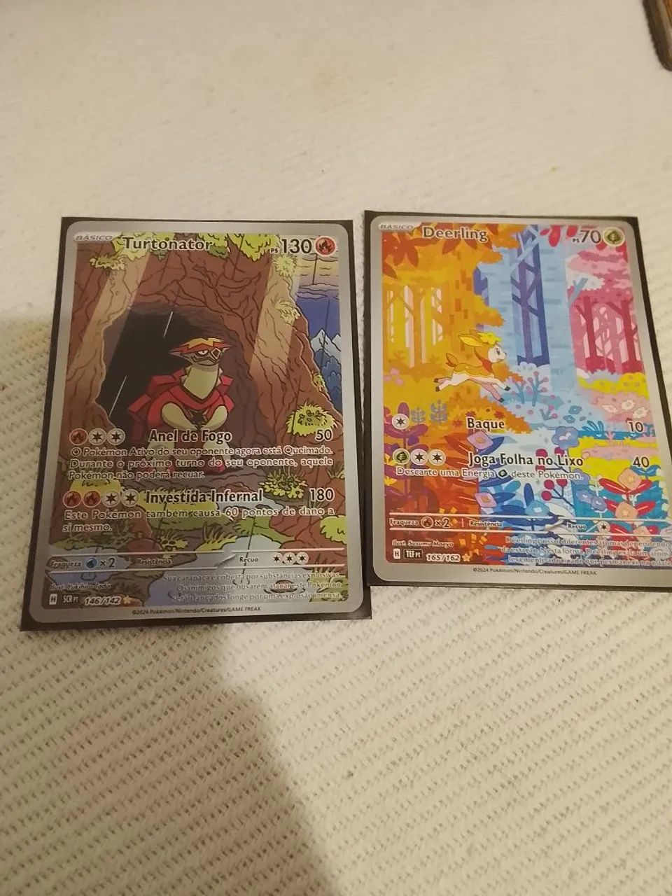 Cartas de pokémon ultra raras NM (melhor estado) preço negociável 