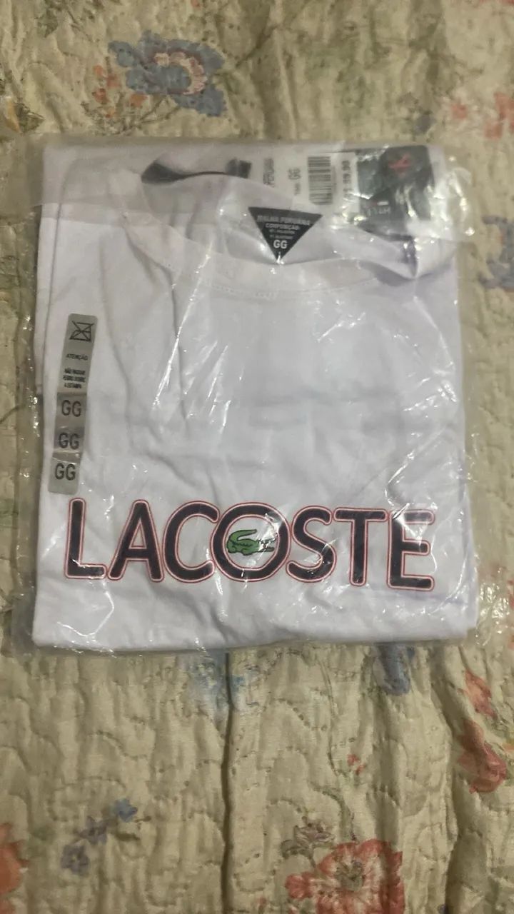 Camisa Lacoste tamanho M  - Foto 2