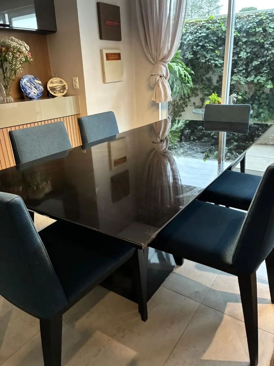 Conjunto de mesa com 6 cadeiras  - Foto 5