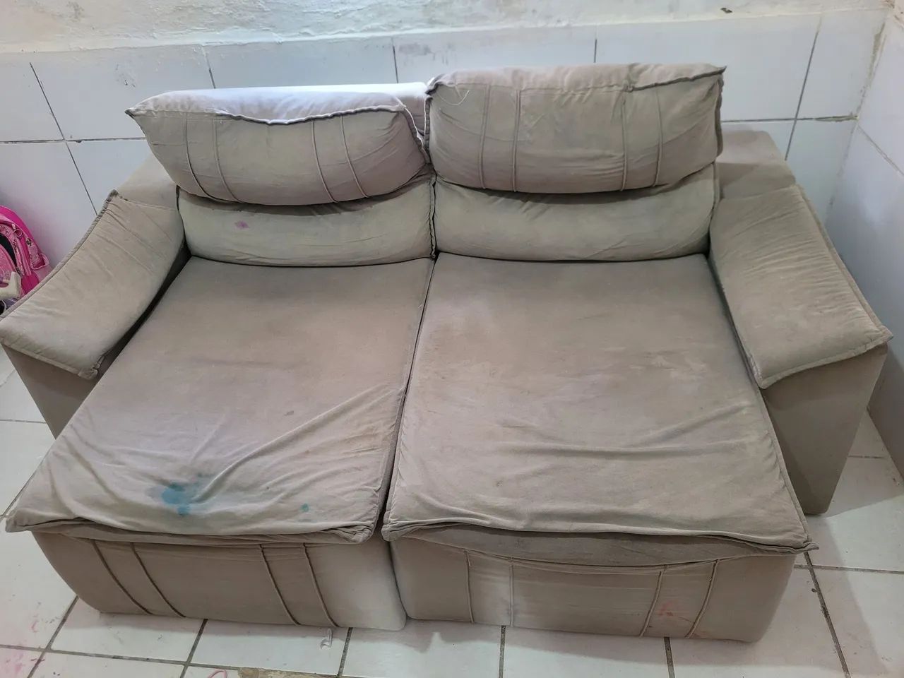Sofá retrátil usado - Foto 3