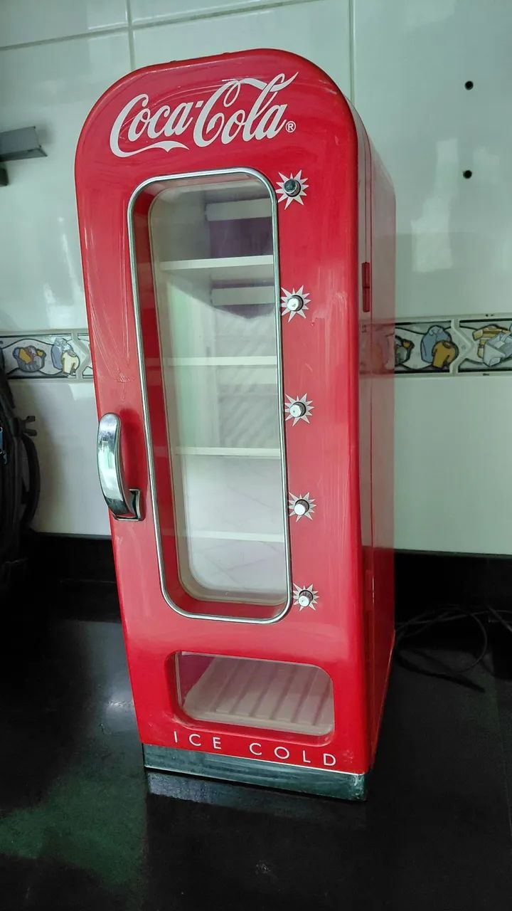Cooler Coca Cola Vending Retro/decoração - Foto 2