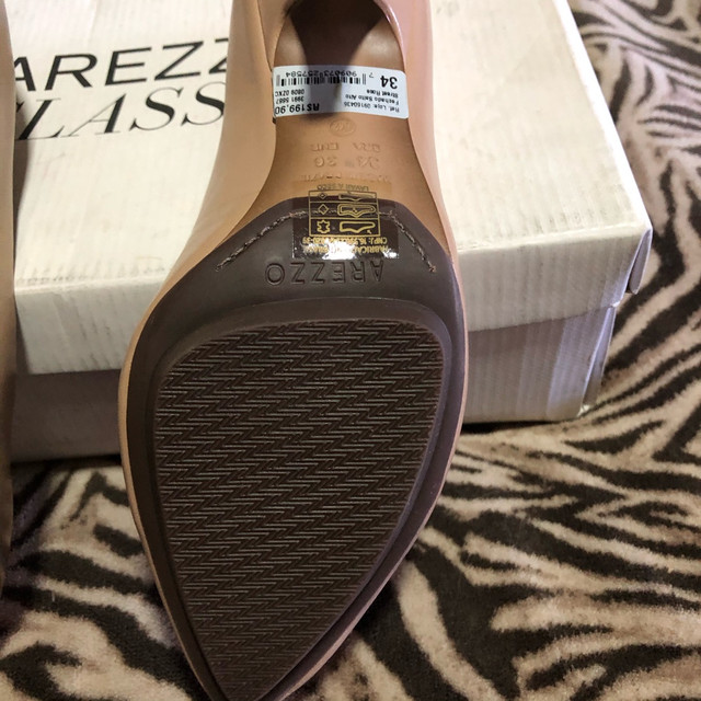 scarpin arezzo rose