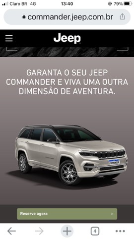 JEEP/COMMANDER LIMITED TURBO DIESEL/2022 OKM PESSOA JURÍDICA