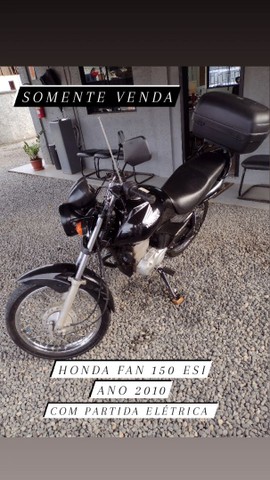 HONDA FAN 150 ESI COM PARTIDA 2010