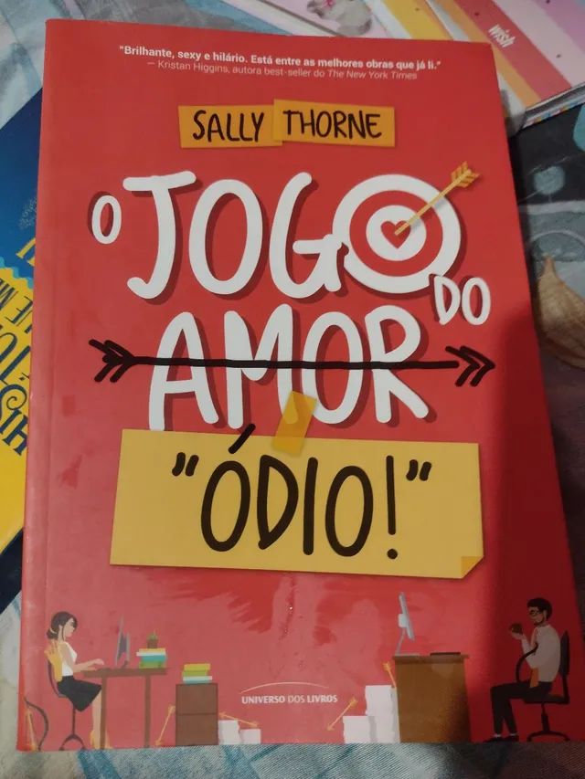 Livro O Jogo do Amor - “Ódio”