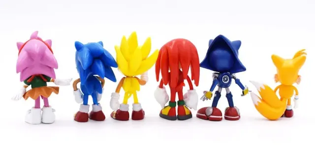 Boneco Tails 11cm Sonic Figura Colecionável Filme
