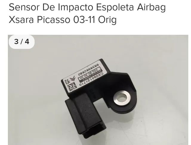 sensor Impacto Espoleta Air Bag Renault Xsara Picasso Scenic Citroen C3 C4 C5 Original 