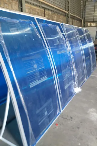 Toldo de policarbonato fixo toldo italiano luxo retrátil