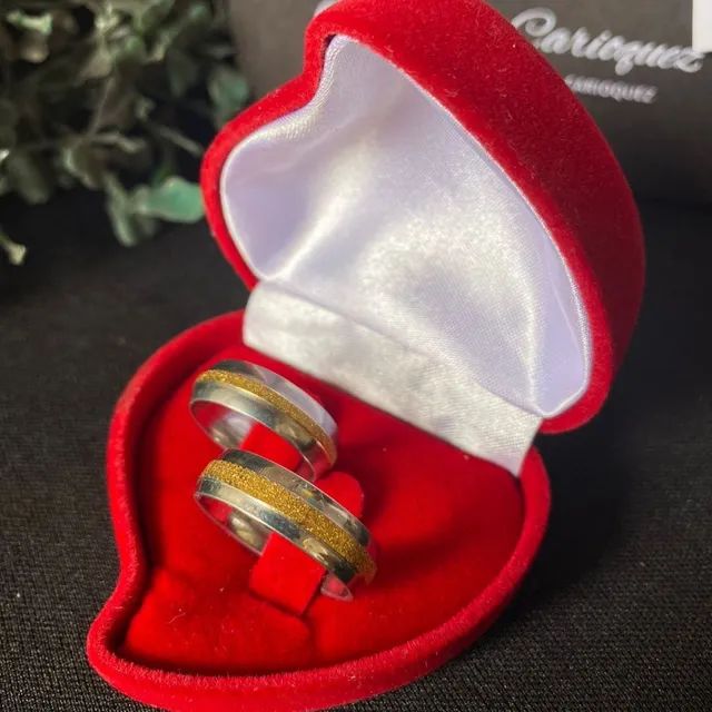 PAR DE ALIANÇAS CASAMENTO  - Foto 4