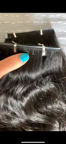 Cabelo Humano Brasileiro Ondulado Natural 65cm 200g - Foto 5