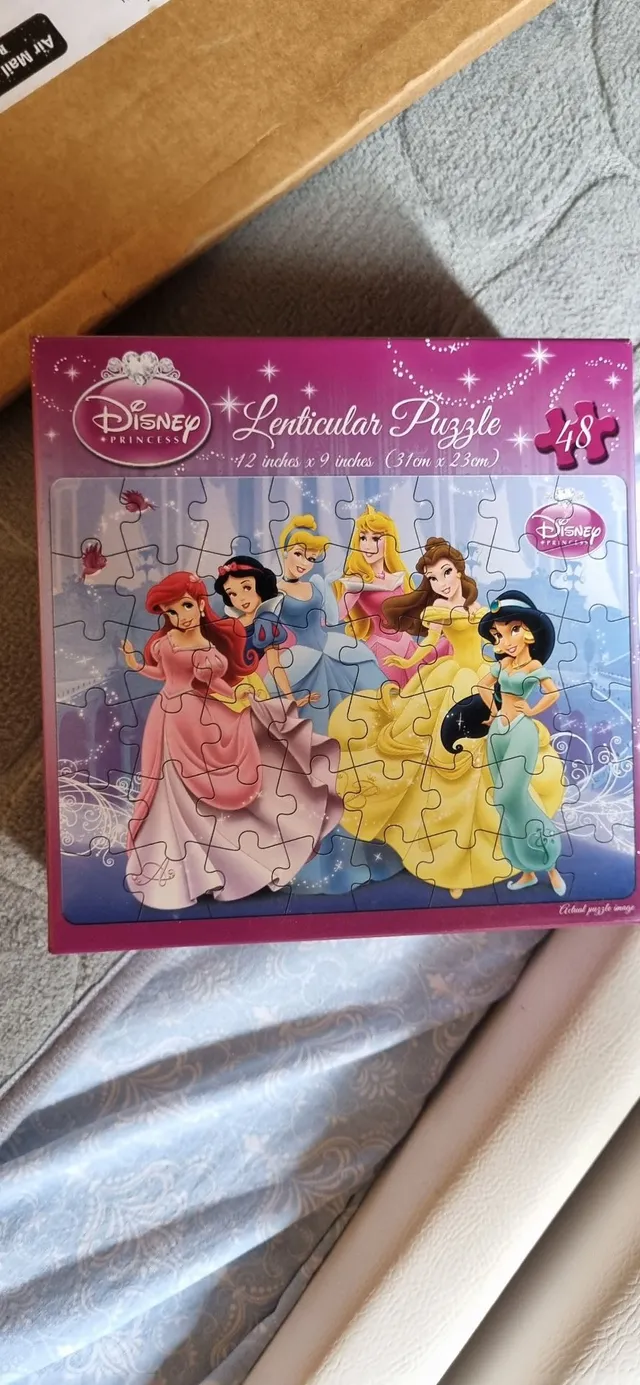 Quebra-Cabeça 3D - Princesas - Disney - 48 Peças - Multikids