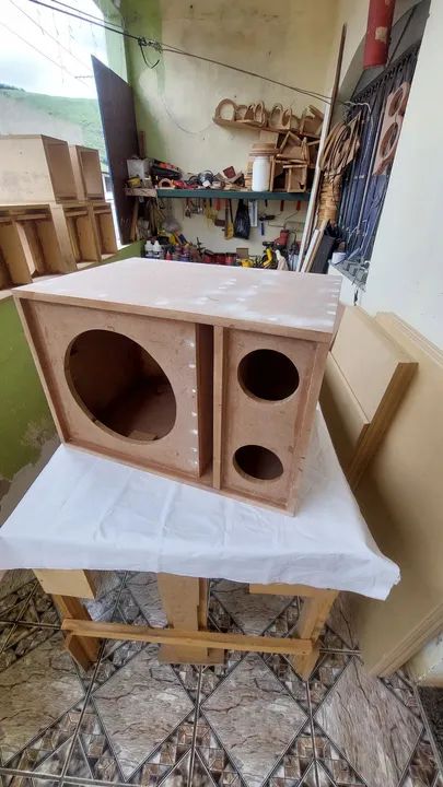 12-inch three-way speaker box, driver and tweeter64520767536258123