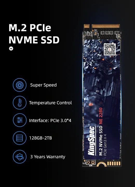 Ssd M.2 Nvme 128gb 256gb Pcie 3.0 Para PC Ou Notebook - Foto 3