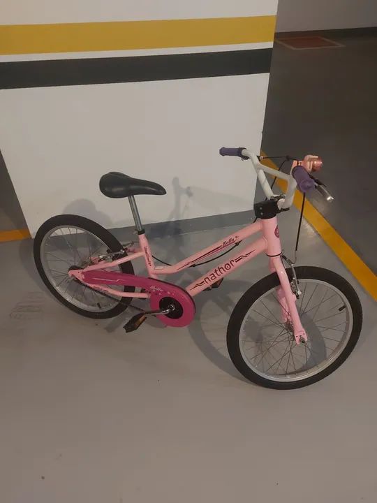 Bicicleta Infantil Nathor's - Rosa