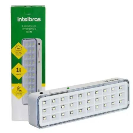 Luminária de Emergência Intelbras