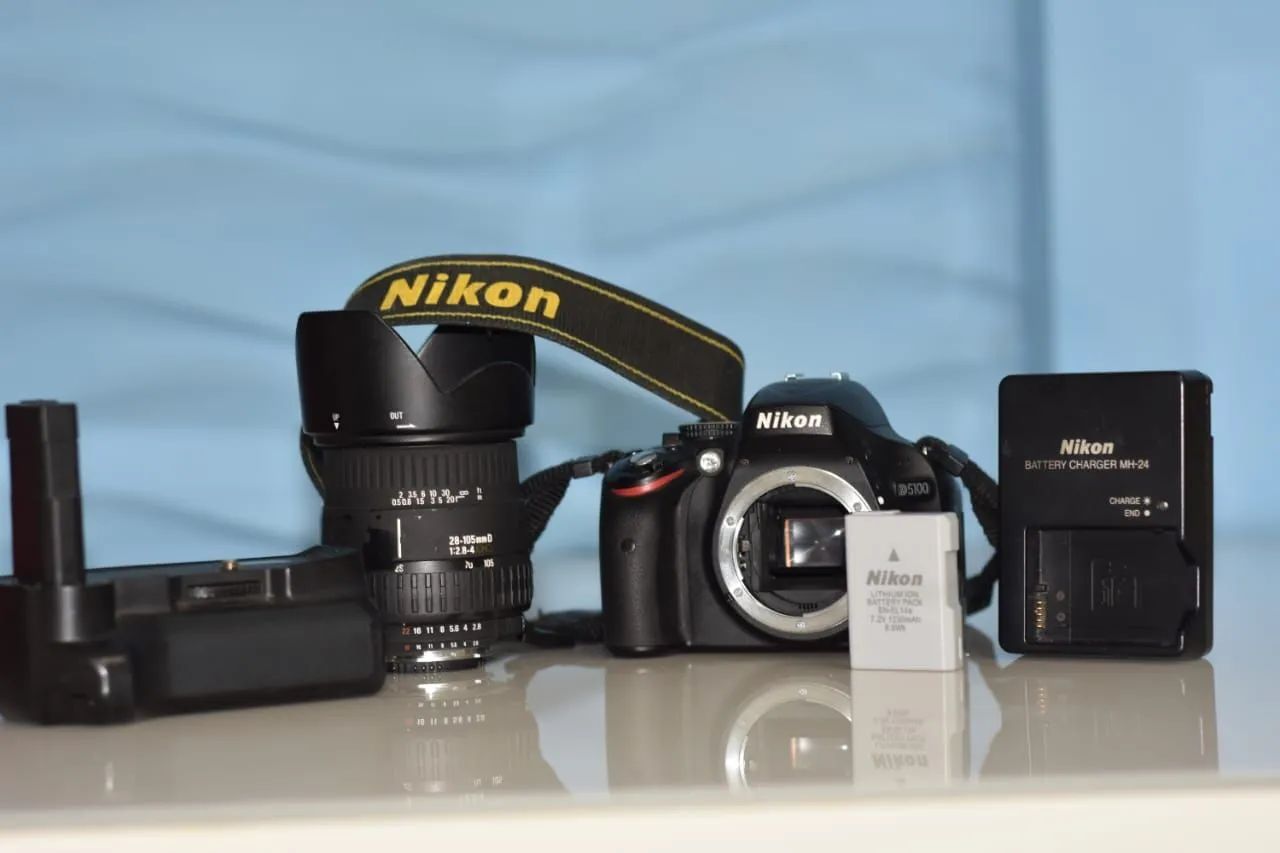 Nikon D5.100 aceito cartão em até 12×