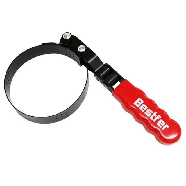 Chave Saca Filtro De Óleo Cinta Ajustável 70 A 80mm Bestfer - Foto 2