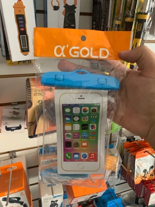 Capinha para celular a prova  água 