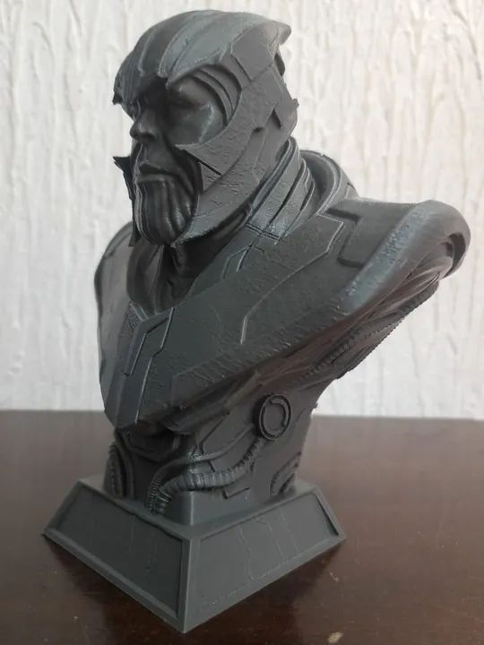 Busto Decorativo 3D - Thanos (Marvel) - Foto 3