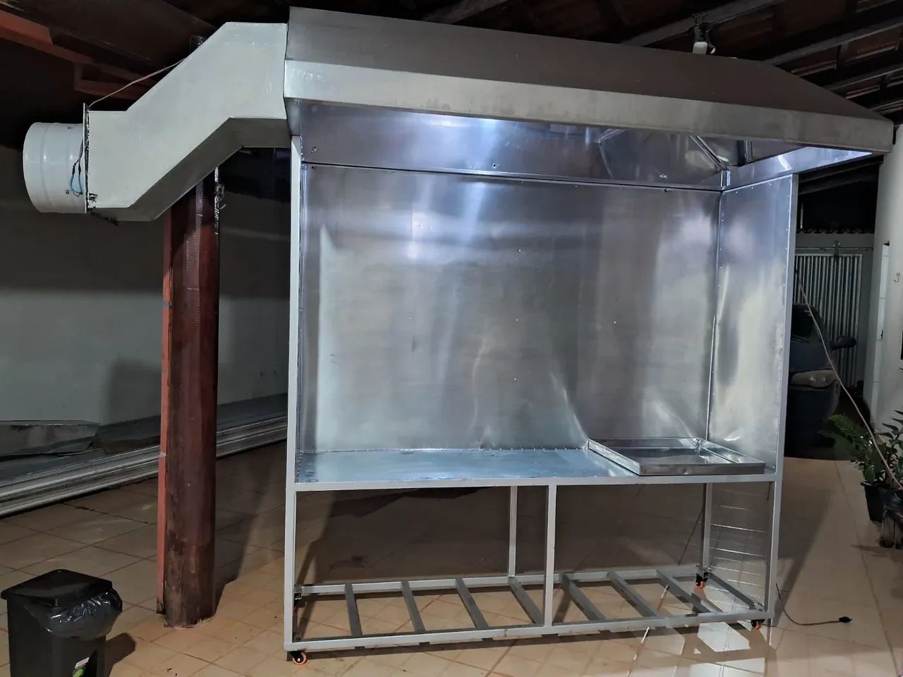 Churrasqueira para lanches 