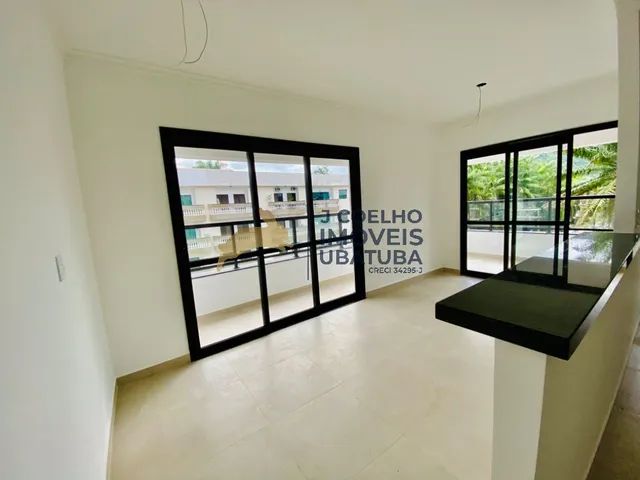 Apartamento NOVO no Itaguá à venda, com Varanda Gourmet, 2 suítes - Ubatuba SP - Foto 2