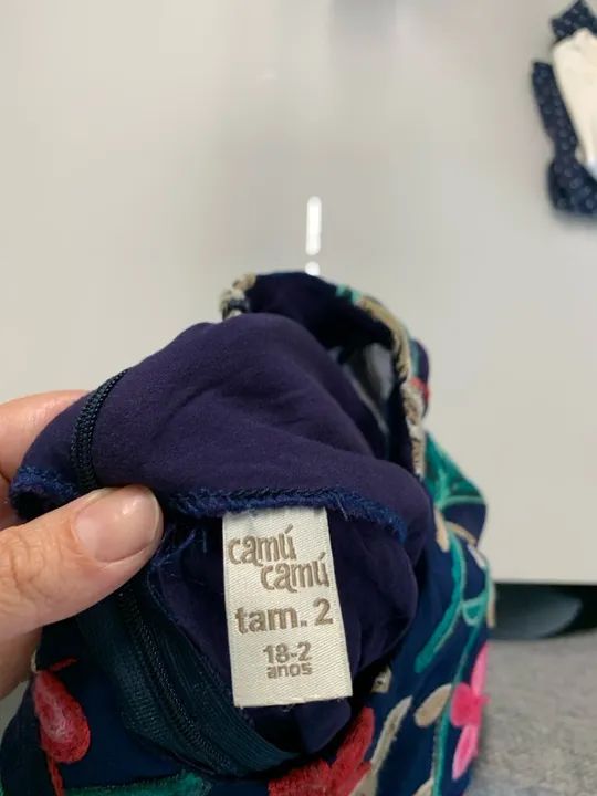 Vestido 2 anos com bordados  - Foto 2