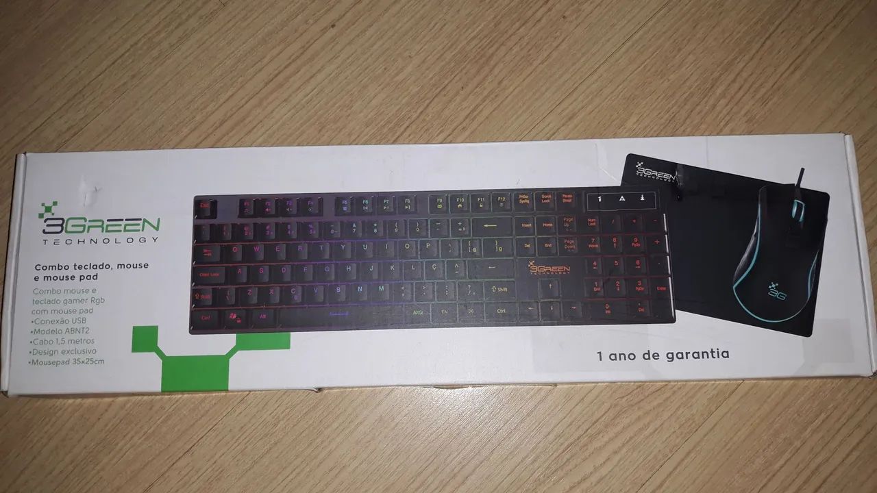 Kit,Teclado Games 3grenn Novo.  - Foto 6
