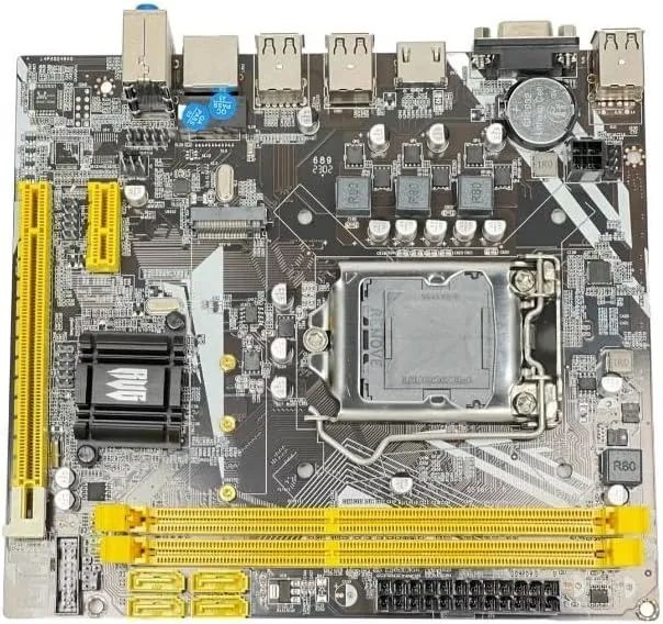  - Placa Mãe H61, MICRO ATX, DDR3, INTEL CHIPSET i7/i5/iI3, LGA 1155, USB 2.0-8 portas - Foto 2