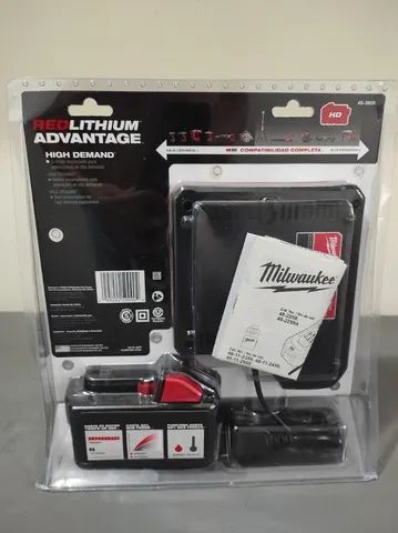 Bateria 9ah, 18v com carregador rápido Milwaukee 48-3959 - Foto 2
