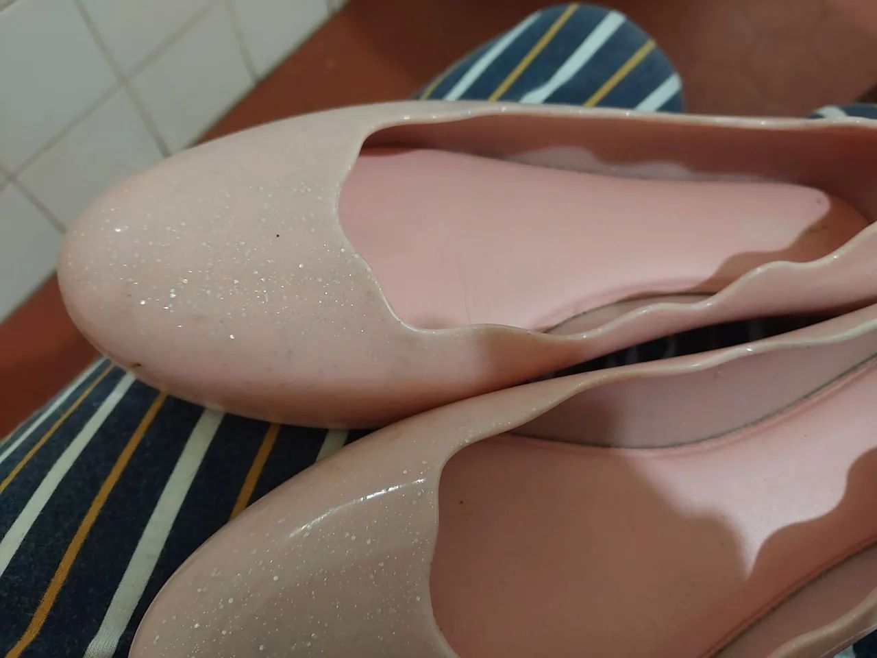 Satilhas de Glitter Rosa - Conforto e Estilo! - Foto 3