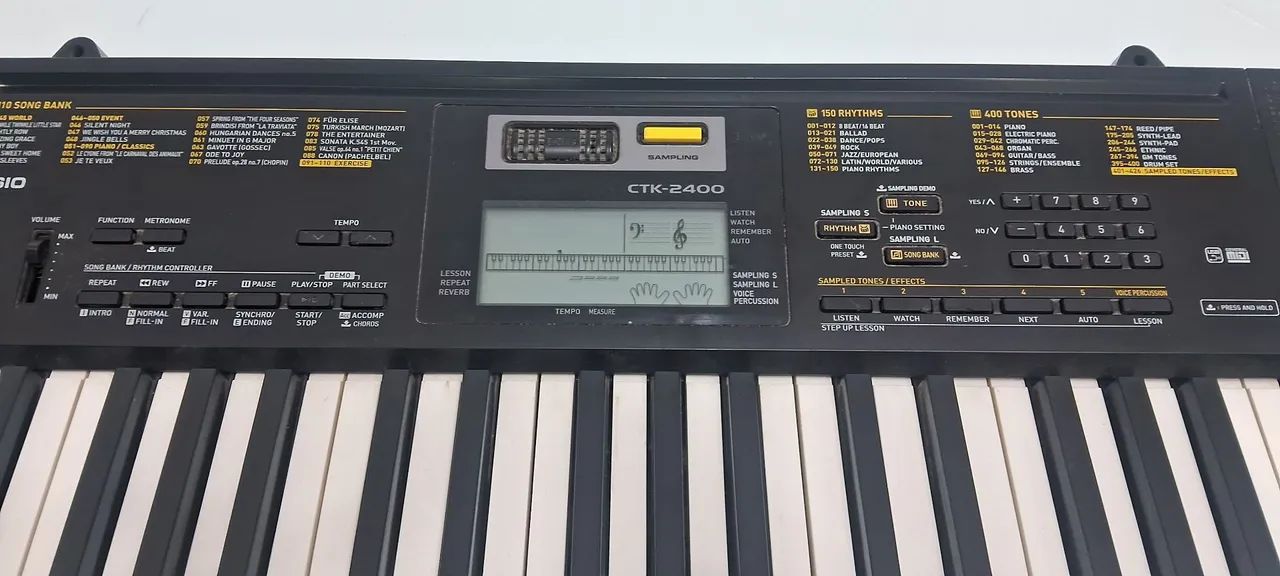 Teclado casio ctk 2400 - Foto 2