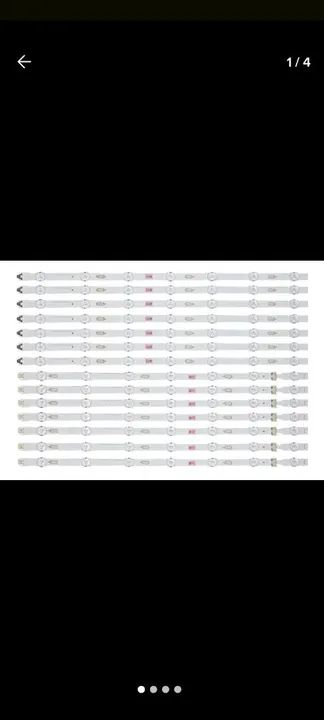 Barra de led tv samsung un58mu6120 58"