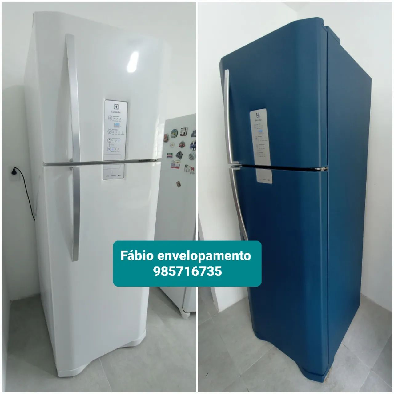 Envelopamento profissional em geladeira  - Foto 4