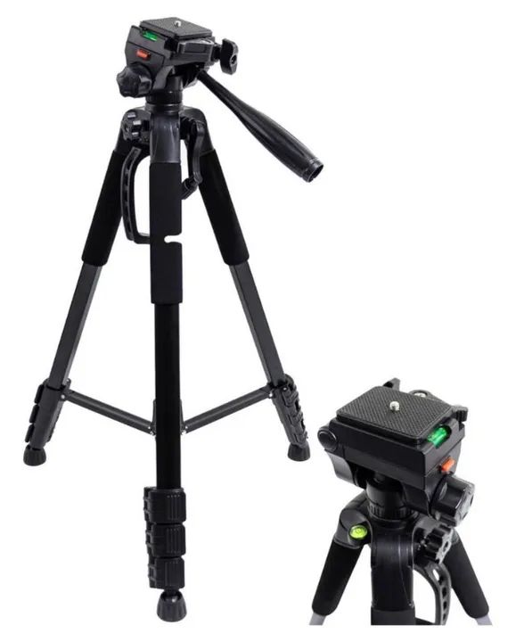 Tripé Profissional 1,8 Metros - Forte, Reforçado e com Regulagem de Altura - Foto 2