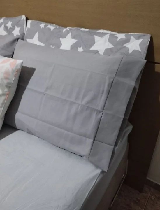 kit de lençol com 06 peças para Cama de casal. - Foto 4