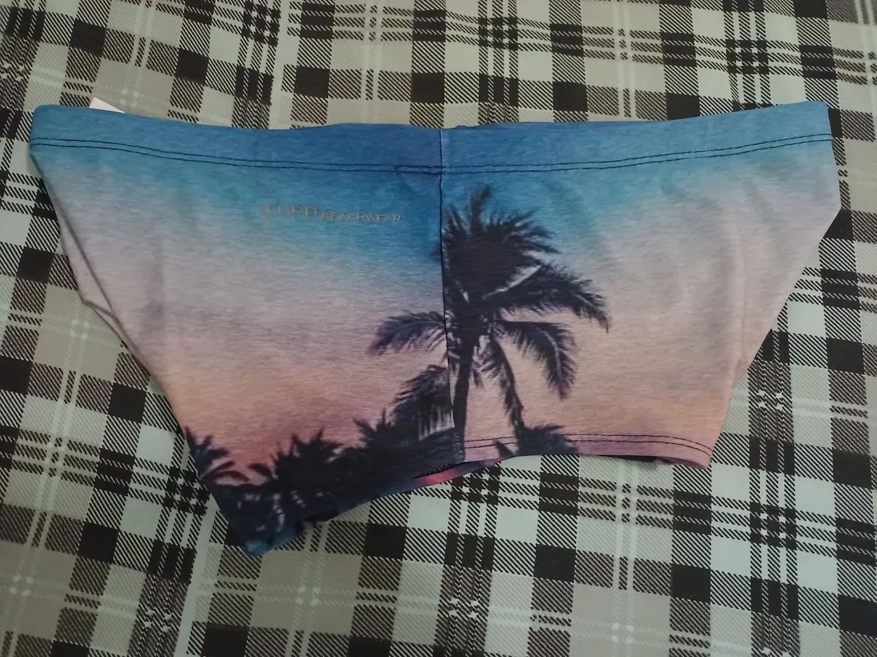 sunga lupo estampada de praia - larga - tam m - Foto 3